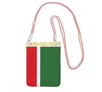 EdWal Flag Of The Chechen Republic Print Crossbody Bag For Women, Mini Phone Purses, Cute Phone Wallet, For Hiking Travel Gift