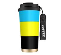 EdWal Flag of The Sultanate of Burongan Print Insulated Stainless Steel Travel Coffee Mug,Coffee Cups with Lids, for Hot Cold Drinks