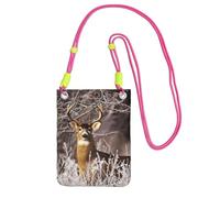 EdWal Free Whitetail Deer Print Crossbody Bag For Women, Mini Phone Purses, Cute Phone Wallet, For Hiking Travel Gift