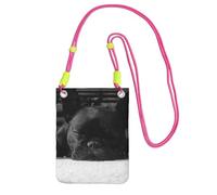EdWal French Bulldog Print Crossbody Bag For Women, Mini Phone Purses, Cute Phone Wallet, For Hiking Travel Gift