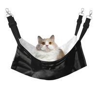 EdWal french bulldog print Soft Sleeping Hammock Cat Hammock for Cage Hanging,Pet Hammock Bed Adjustable for Small Animals