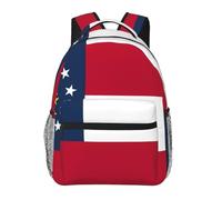 EdWal Georgia State Flag Print Hiking Backpack Laptop Backpack For Men Women Waterproof Rucksack Easy To Clean Travel Bag