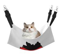 EdWal German Flag Map print Soft Sleeping Hammock Cat Hammock for Cage Hanging,Pet Hammock Bed Adjustable for Small Animals