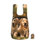 Edwal Golden Retriever Dogs Puppies Pets Print Foldable Backpack Lightweight Hiking Bag Soft Travel Backpack Rucksack For Work And Gym