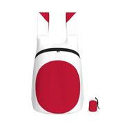 EdWal Japanese Flag Print Foldable Backpack Lightweight Hiking Bag Soft Travel Backpack Rucksack For Work And Gym