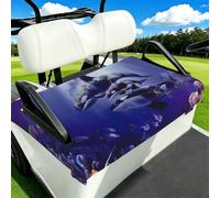 Edwal Killer Whale Print Durable Seat Towel Blanket For Golf Cart 2-Seat Buggy Protector Golf Buggy Accessory