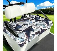 Edwal Killer Whale Print Durable Seat Towel Blanket For Golf Cart 2-Seat Buggy Protector Golf Buggy Accessory