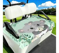 Edwal Koala Print Durable Seat Towel Blanket For Golf Cart 2-Seat Buggy Protector Golf Buggy Accessory