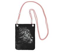 EdWal Leopard Print Crossbody Bag For Women, Mini Phone Purses, Cute Phone Wallet, For Hiking Travel Gift