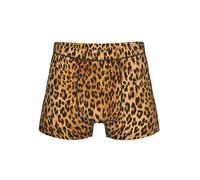 EdWal Leopard Print Print Underwear Boxers For Men Lightweight Underpants Skin-Friendly Support Underwear Pants S-4xl