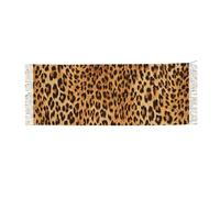 EdWal Leopard Print Print Wool Feel Shawl Large Pashmina Travel Blanket Scarf For Women For Christmas Winter Gift