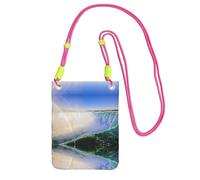 EdWal Niagara Falls Print Crossbody Bag For Women, Mini Phone Purses, Cute Phone Wallet, For Hiking Travel Gift