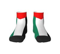 EdWal Palestine flag print Men's Moisture Control Crew Socks Socks For Men and Women Gifts For Golf, Hunting, Camping