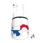 Edwal Panama Flag Map Print Foldable Backpack Lightweight Hiking Bag Soft Travel Backpack Rucksack For Work And Gym