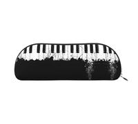 EdWal Piano Print Makeup Bag Pencil Case, Pencil Box, Stylish Pencil Pouch for Women, Travel Cosmetic Bag