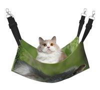 EdWal Red Squirrel print Soft Sleeping Hammock Cat Hammock for Cage Hanging,Pet Hammock Bed Adjustable for Small Animals