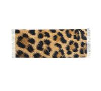 EdWal Rough Leopard Print Print Wool Feel Shawl Large Pashmina Travel Blanket Scarf For Women For Christmas Winter Gift