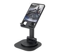 EdWal Steam Train Clouds Print Adjustable Foldable Phone Stand,360 Rotating Cell Phone Holder For Desk,Travel Essentials
