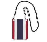 EdWal Thailand Flag Print Crossbody Bag For Women, Mini Phone Purses, Cute Phone Wallet, For Hiking Travel Gift