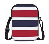 Edwal Thailand Flag Print Small Crossbody Bag For Women Waterproof Phone Purse With Adjustable Strap For Travel Work