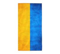 EdWal Ukrainian Flag Print Polyester Long Towel