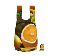 EdWal Yellow Lemon Print Foldable Backpack Lightweight Hiking Bag Soft Travel Backpack Rucksack For Work And Gym