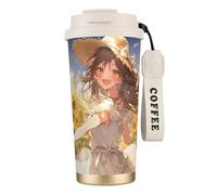 EdWal You are My Sunshine Sunflower3 Print Insulated Stainless Steel Travel Coffee Mug,Coffee Cups with Lids, for Hot Cold Drinks