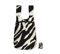 EdWal Zebra Animal Print Foldable Backpack Lightweight Hiking Bag Soft Travel Backpack Rucksack For Work And Gym