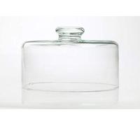 Edwanex Large Display Glass Dome Cover/Lid Diameter 25 cm for Cheese