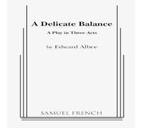 Edward Albee A Delicate Balance Paperback Book Edward Albee Multicolor