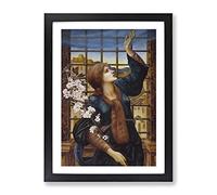 Edward Burne Jones Hope Classic Painting Framed Print | A3 Black Framed Wall Art | Ready to Hang | Classic Historical Picture | Living Room Bedroom Lounge Office