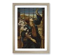 Edward Burne-Jones Hope Framed Print | A2 Oak Framed Wall Art | Ready to Hang | Modern Nature Picture | Living Room Bedroom Lounge Office