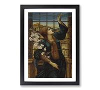 Edward Burne-Jones Hope Framed Print | A2 Oak Framed Wall Art | Ready to Hang | Modern Nature Picture | Living Room Bedroom Lounge Office