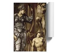 Edward Burne Jones The Wheel of Fortune Art Print | Unframed Poster, A2