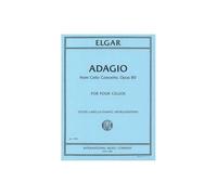 Edward Elgar-Adagio From Cello Concerto-4 Cellos