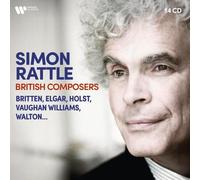 Edward Elgar : Simon Rattle: British Composers CD Box Set 14 discs (2025)