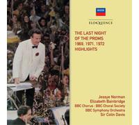 Edward Elgar The Last Night at the Proms 1969-1971-1972: Highlights (CD) Album