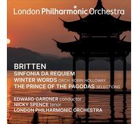 EDWARD GARDNER / NICKY SPENCE / LONDON PHILHARMONIC ORCHESTRA BRITTEN: SINFONIA