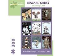 Edward Gorey Dancing Cats 300-Piece Jigsaw Puzzle (Merchandise) (US IMPORT)