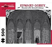 Edward Gorey - Dracula in Dr. Seward's Library : 500 Piece Puzzle, Game by Go...