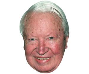 Edward Heath (Smile) Celebrity Mask, Flat Card Face, Fancy Dress Mask