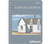 Edward Hopper 2026 - Diary - Buchkalender - Taschenkalender - Kunstkalender - 16,5x21,6: Diary