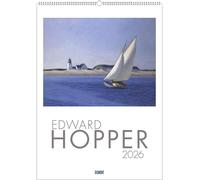 Edward Hopper 2026 - Kunst-Kalender - Poster-Kalender - 50x70