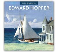 Edward Hopper 2027 Square Wall Calendar: Original Red Robin Publishing Ltd-Kalender [Mehrsprachig] [Kalender]