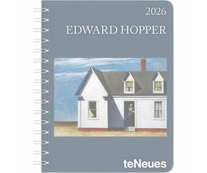 Edward Hopper A5 Deluxe Diary 2026, Deluxe Diaries, Two Week To View, Art, Gift