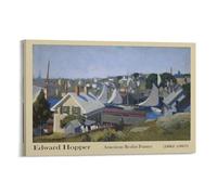 Edward Hopper American Realist Painter Art Poster (60) Poster Cool Artworks Painting Wall Art Canvas Prints Hanging Picture Posters 16x24inch(40x60cm)