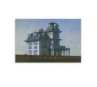 Edward Hopper - House by A Railroad Prints Wall Art Poster Canvas Painting Poster Wall Art Decorative Picture Prints Modern Decor 12x18inch(30x45cm)