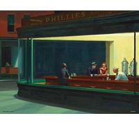 Edward Hopper Nighthawks Art Print Poster A4 and A3 (A3 297 x 420mm)