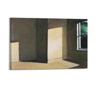 Edward Hopper Outstanding Paintings Sun In An Empty Room Exquisite Poster Wall Art Scroll Canvas Painting Picture Living Room Decor Home 24x36inch(60x90cm)