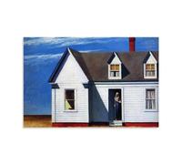 Edward Hopper Painter's《High Noon》Art Poster Wall Art Scroll Canvas Picture Living Room Decor Home 12x18inch(30x45cm)